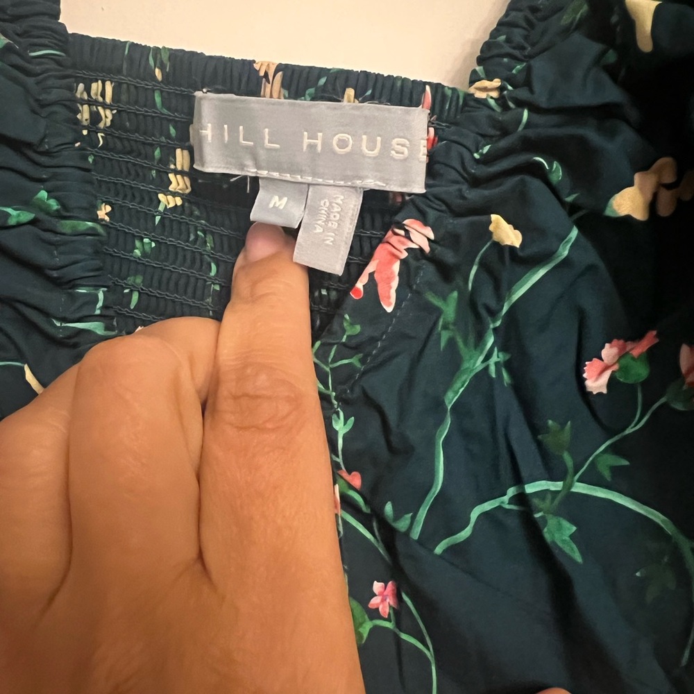 HillHouse Floral midi Dress - Picture 4 of 6